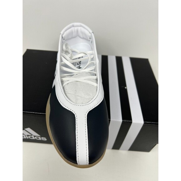 adidas Taekwondo Mei Ballet Black White Shoes Womens Size 8.5 JR7031 - Picture 3 of 9